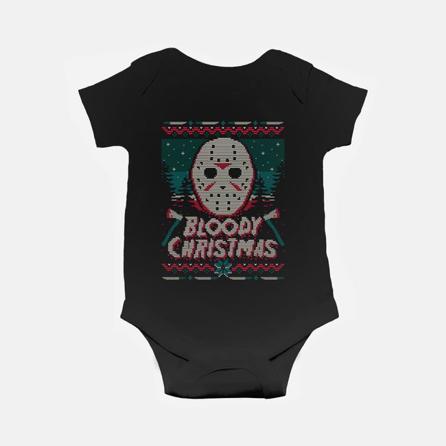 Bloody Ugly Christmas-Baby-Basic-Onesie-Getsousa!