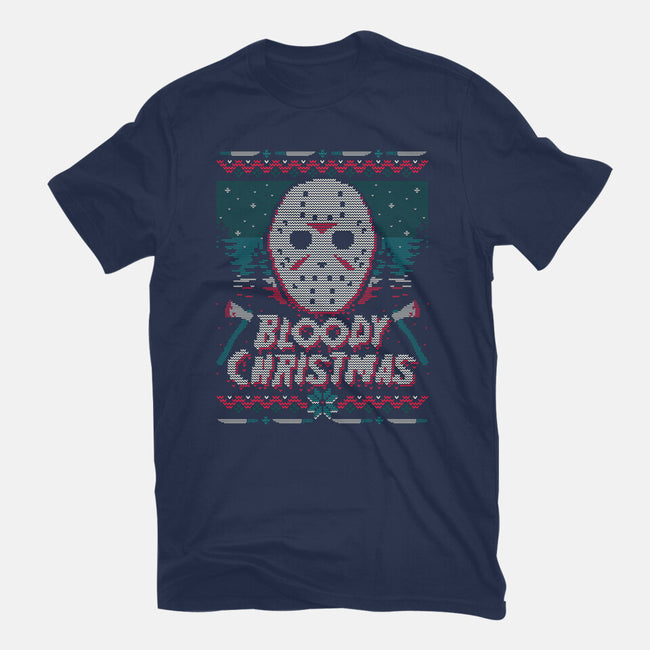 Bloody Ugly Christmas-Mens-Basic-Tee-Getsousa!