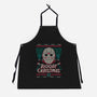 Bloody Ugly Christmas-Unisex-Kitchen-Apron-Getsousa!
