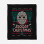 Bloody Ugly Christmas-None-Fleece-Blanket-Getsousa!
