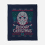Bloody Ugly Christmas-None-Fleece-Blanket-Getsousa!