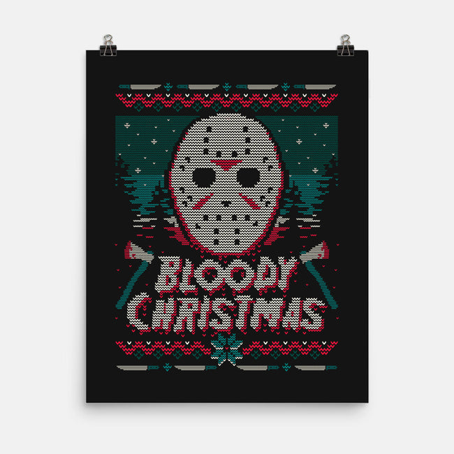 Bloody Ugly Christmas-None-Matte-Poster-Getsousa!