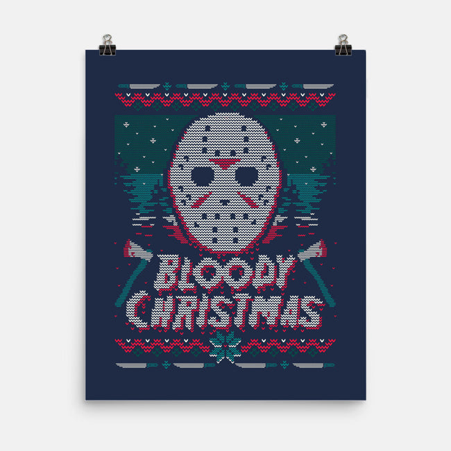 Bloody Ugly Christmas-None-Matte-Poster-Getsousa!