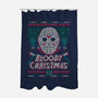 Bloody Ugly Christmas-None-Polyester-Shower Curtain-Getsousa!