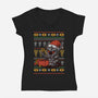 One Gift To Rule Them All-Womens-V-Neck-Tee-fanfabio