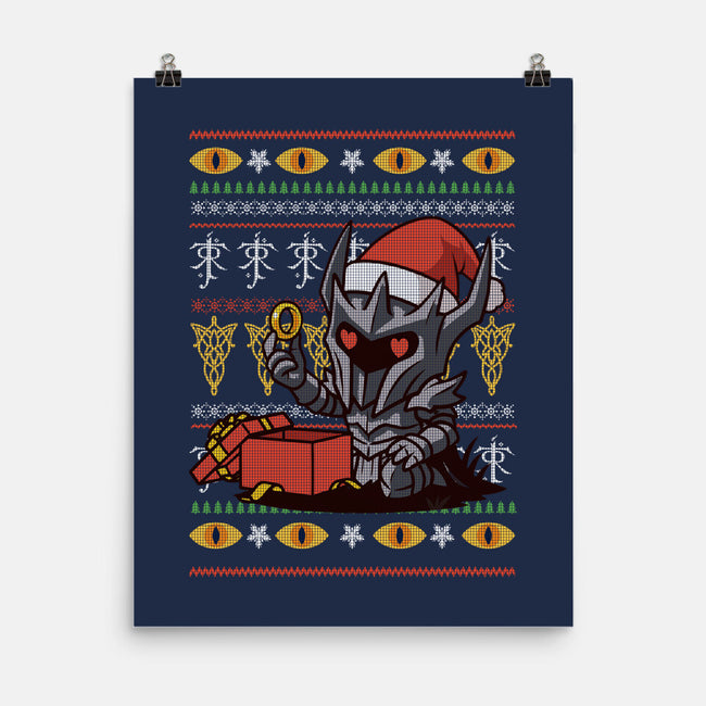 One Gift To Rule Them All-None-Matte-Poster-fanfabio