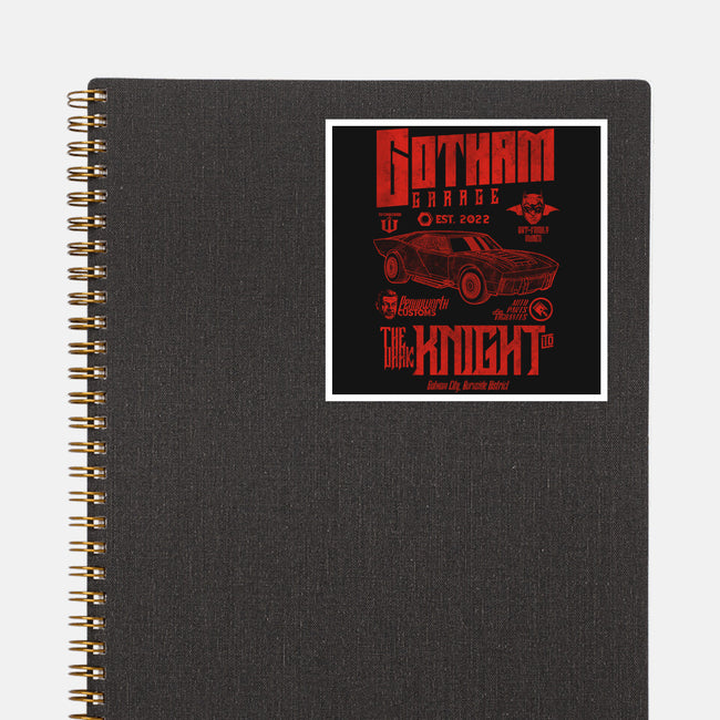 Gotham Garage 20s-None-Glossy-Sticker-Arinesart