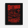 Gotham Garage 20s-None-Stretched-Canvas-Arinesart
