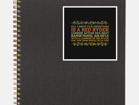 All I Want For Christmas