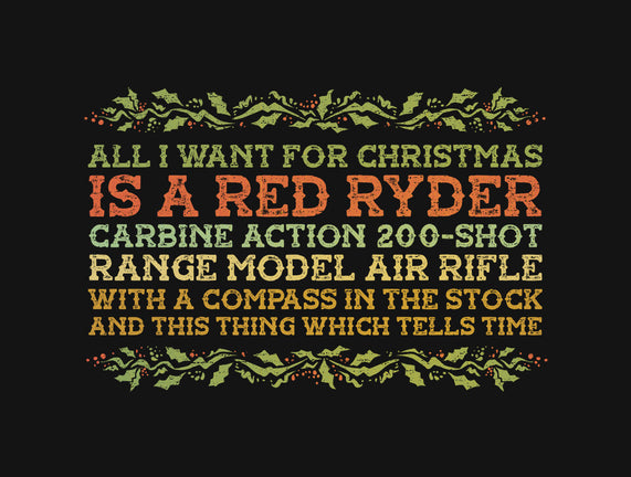 All I Want For Christmas