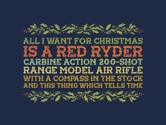 All I Want For Christmas