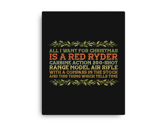 All I Want For Christmas