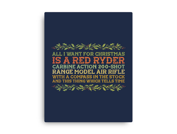 All I Want For Christmas