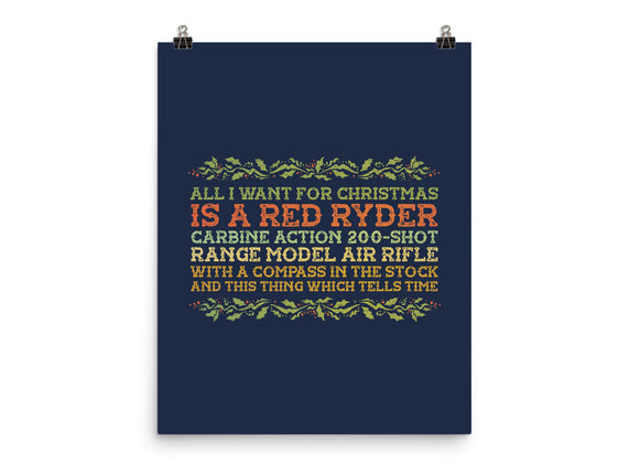 All I Want For Christmas