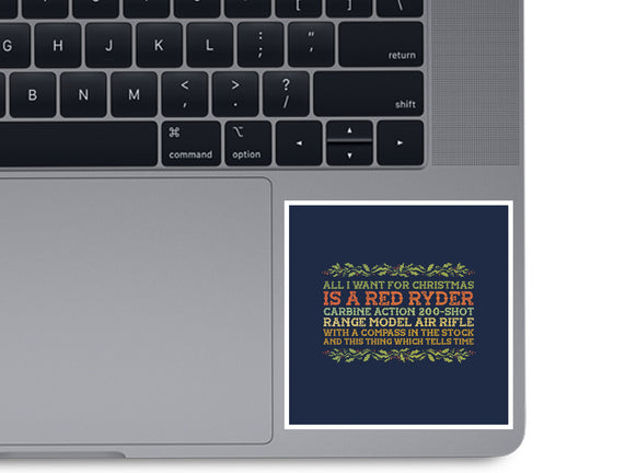 All I Want For Christmas