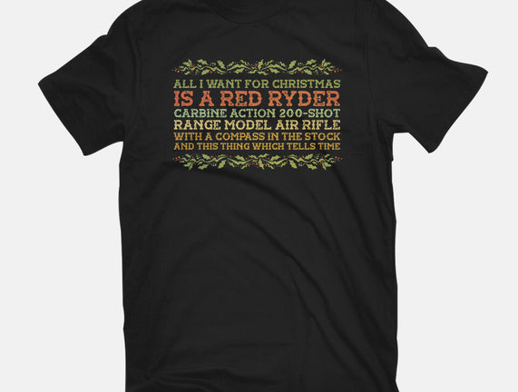 All I Want For Christmas