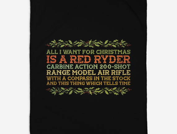 All I Want For Christmas