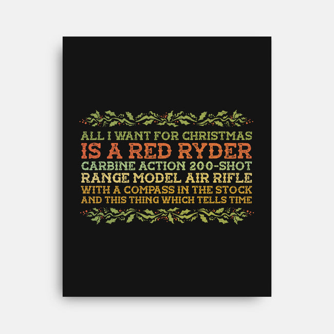 All I Want For Christmas-None-Stretched-Canvas-kg07