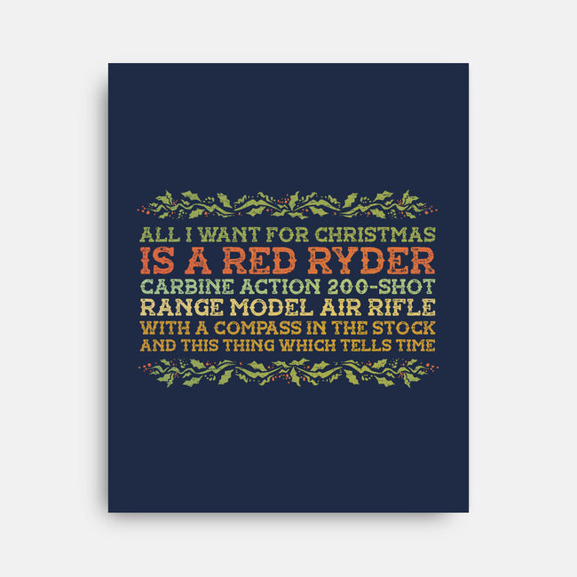 All I Want For Christmas-None-Stretched-Canvas-kg07