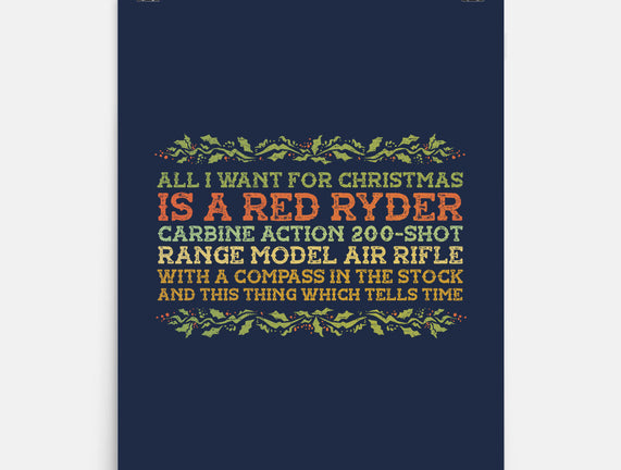 All I Want For Christmas