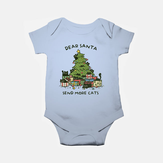 Send More Cats-Baby-Basic-Onesie-kg07