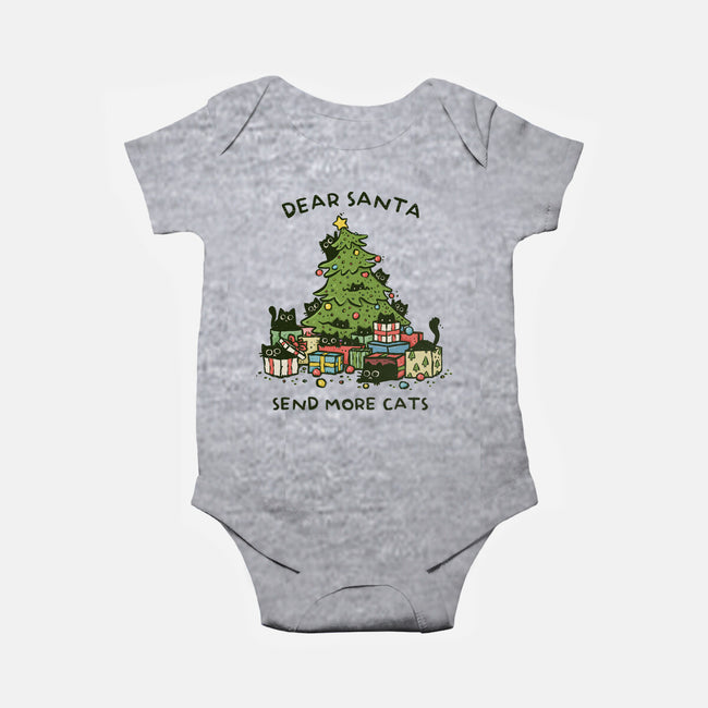Send More Cats-Baby-Basic-Onesie-kg07