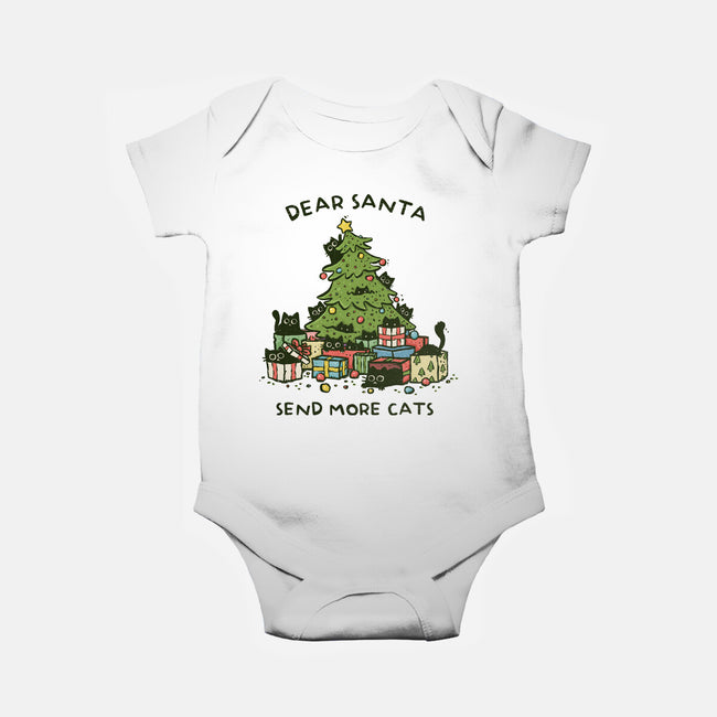 Send More Cats-Baby-Basic-Onesie-kg07