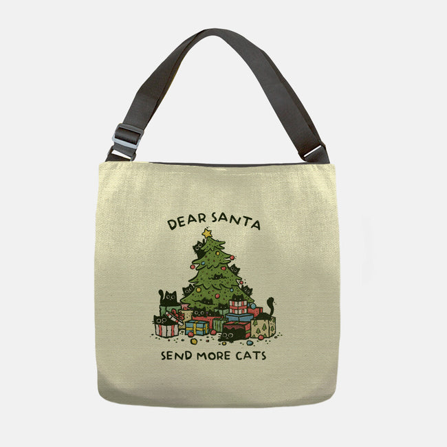 Send More Cats-None-Adjustable Tote-Bag-kg07