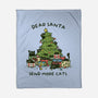 Send More Cats-None-Fleece-Blanket-kg07