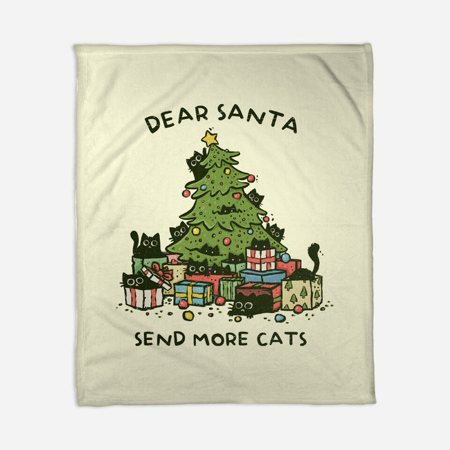 Send More Cats-None-Fleece-Blanket-kg07