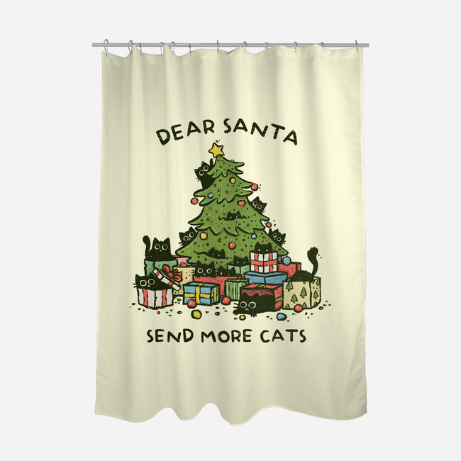 Send More Cats-None-Polyester-Shower Curtain-kg07