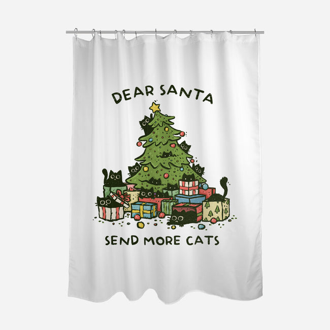Send More Cats-None-Polyester-Shower Curtain-kg07
