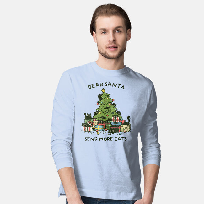 Send More Cats-Mens-Long Sleeved-Tee-kg07