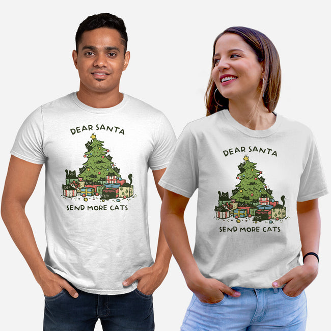 Send More Cats-Unisex-Basic-Tee-kg07
