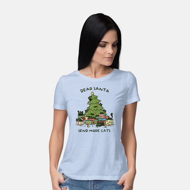 Send More Cats-Womens-Basic-Tee-kg07
