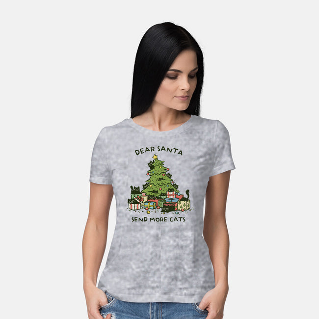 Send More Cats-Womens-Basic-Tee-kg07