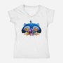 Huntrix Hero-Womens-V-Neck-Tee-hypertwenty
