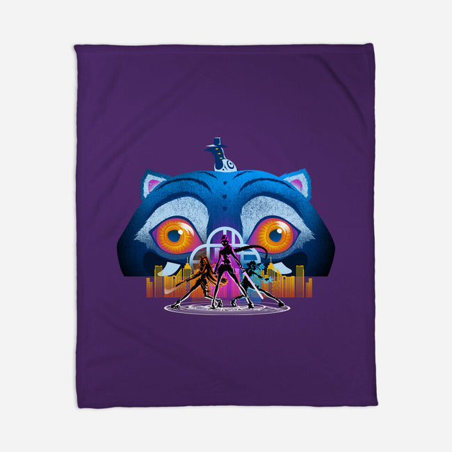 Huntrix Hero-None-Fleece-Blanket-hypertwenty