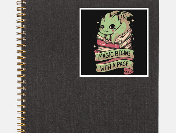 Magic Begins With A Page