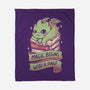 Magic Begins With A Page-None-Fleece-Blanket-koalastudio