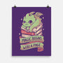 Magic Begins With A Page-None-Matte-Poster-koalastudio