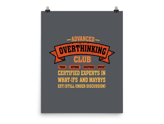 Advance Overthinking Club