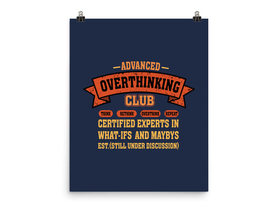 Advance Overthinking Club