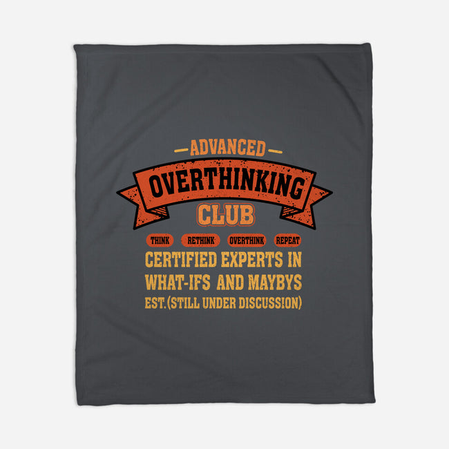 Advance Overthinking Club-None-Fleece-Blanket-erion_designs