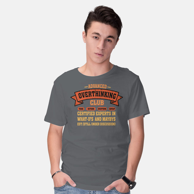 Advance Overthinking Club-Mens-Basic-Tee-erion_designs