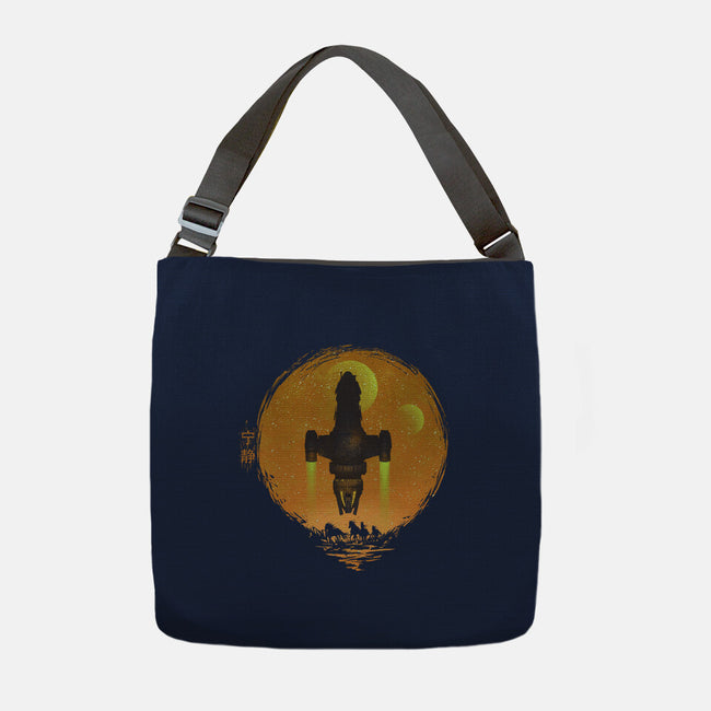 May Serenity Be With You-None-Adjustable Tote-Bag-Ionfox