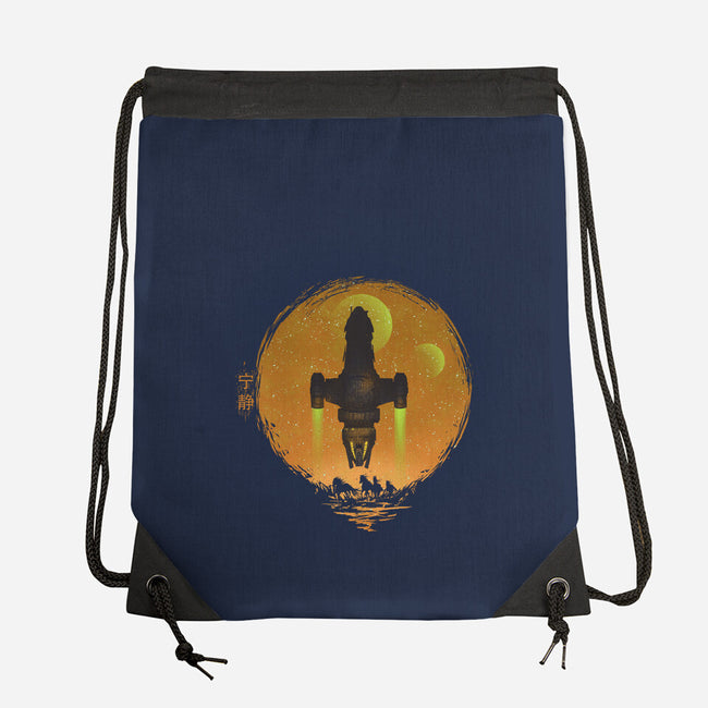 May Serenity Be With You-None-Drawstring-Bag-Ionfox