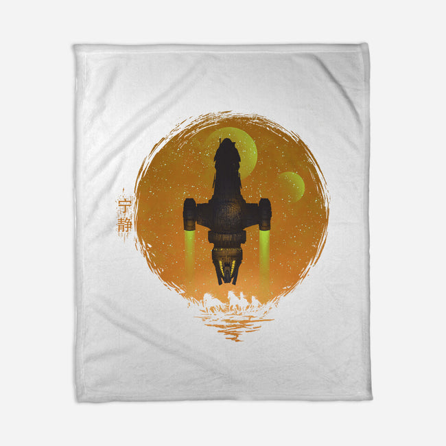 May Serenity Be With You-None-Fleece-Blanket-Ionfox