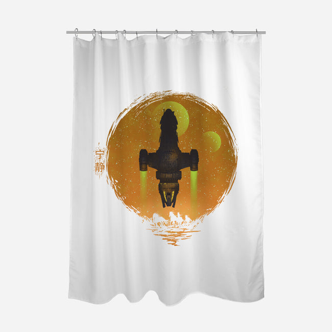 May Serenity Be With You-None-Polyester-Shower Curtain-Ionfox