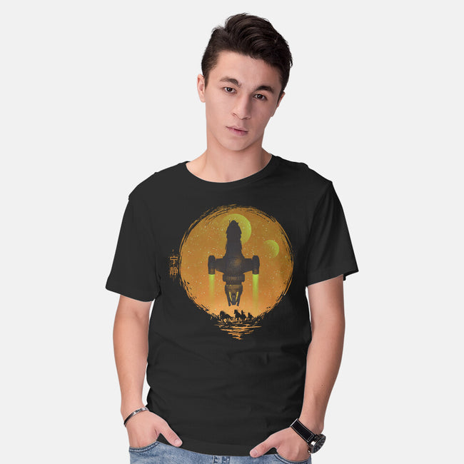 May Serenity Be With You-Mens-Basic-Tee-Ionfox